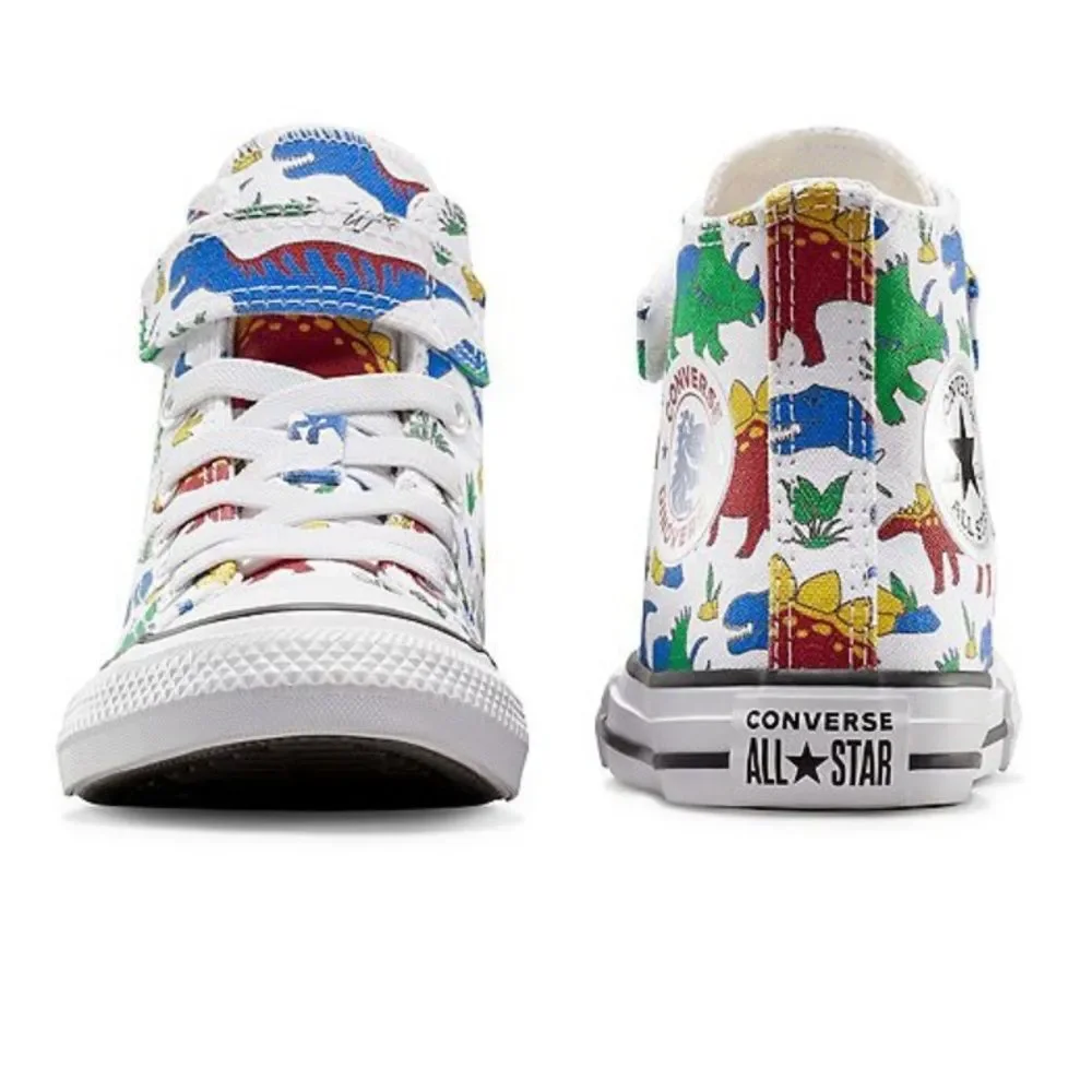Converse Chuck Taylor All Star Dino Party Easy-On Boys Sneakers-‎ Size 3